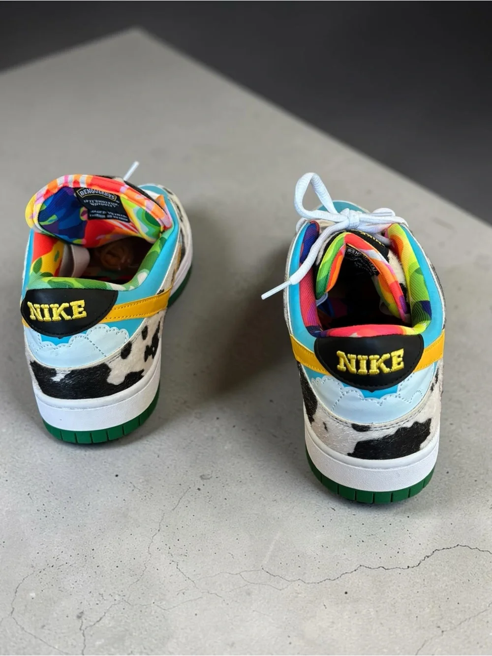 Nike SB Dunk Low Chunky Dunky collaboration Ben & Jerry's Men’s 13.5 New No Box - Picture 8 of 12